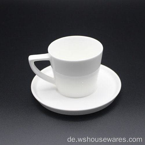 Neuer Stil Keramikgeschirr 90cc Cup &amp; Saucer -Set